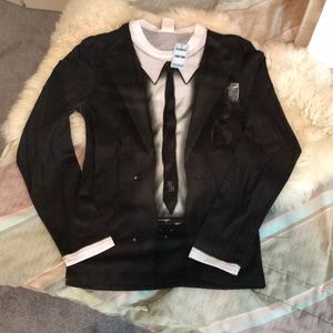 House of Blues Long sleeve Tux Graphic Shirt